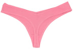 Cotton Rib Thong