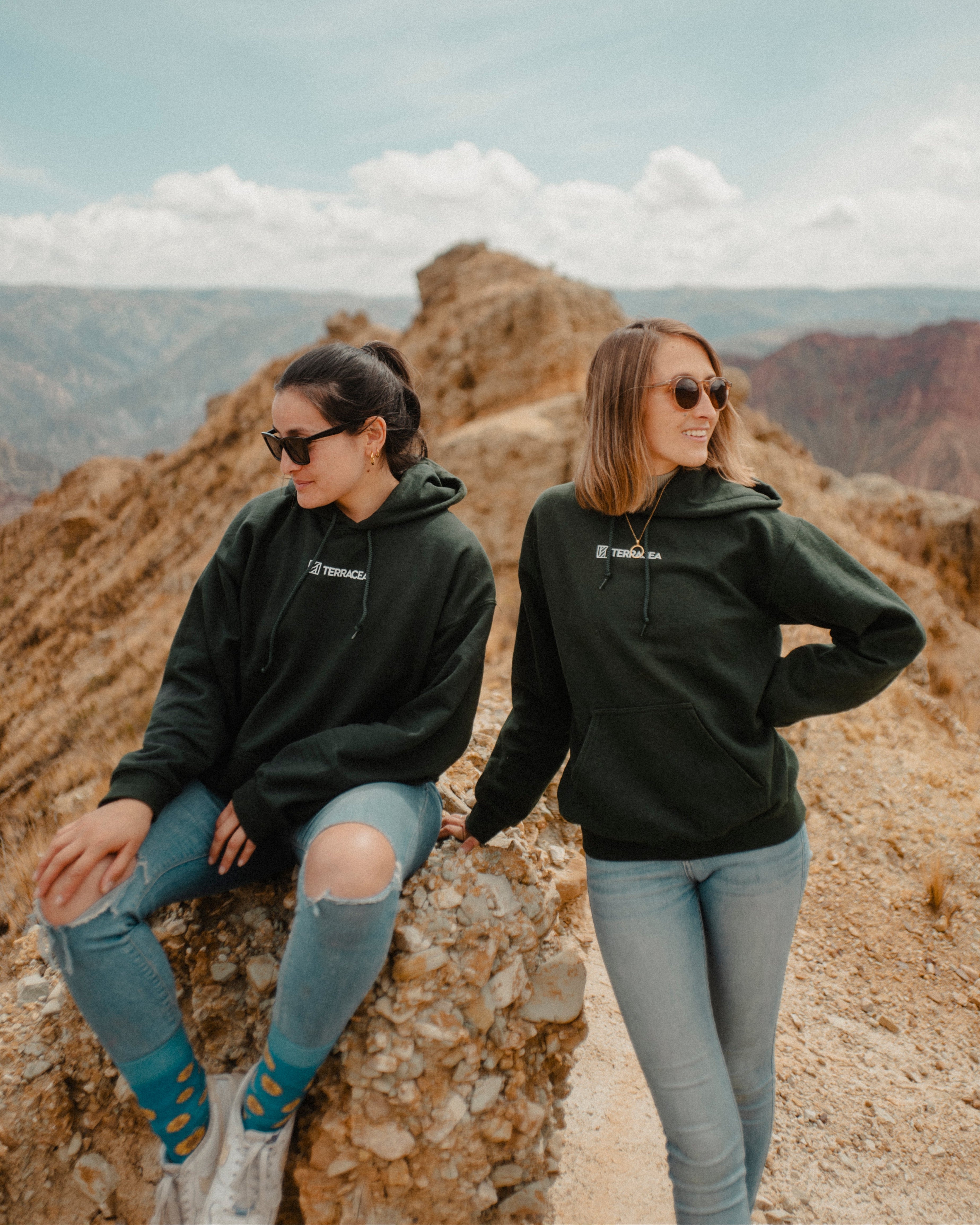 Terracea Unisex Team Hoodie | Forest Green