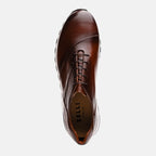 Testo Italian Calfskin Sneaker | Brown