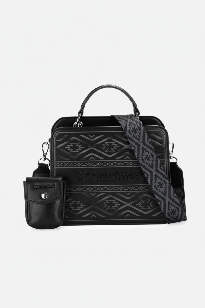 That Western Style Handbag | Black