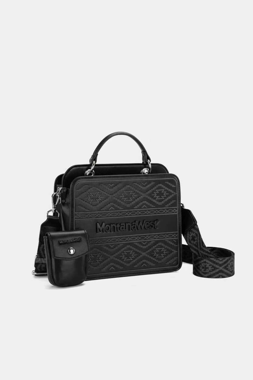 That Western Style Handbag | Black