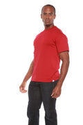 Men's Bamboo Short Sleeve Contrast Stitch T-Shirt