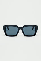Thick Square Frame Sunglasses Chunky Retro