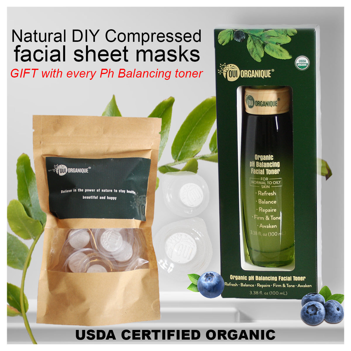 Organic pH Balancing Facial Toner | Value Pack