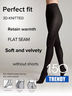 Conte Trendy Tights 150 Den | Microfiber 3D Effect