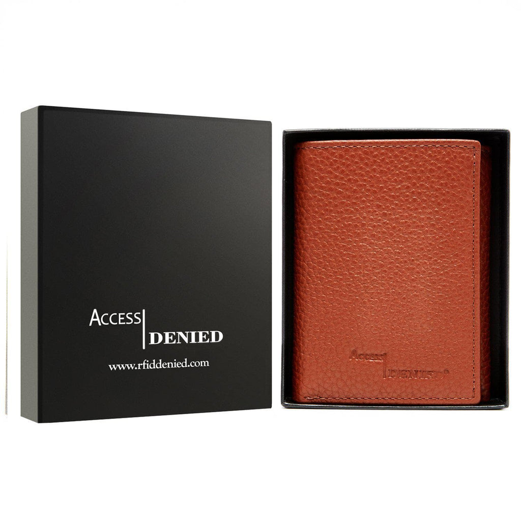 Trifold Wallet with Flip-Up ID