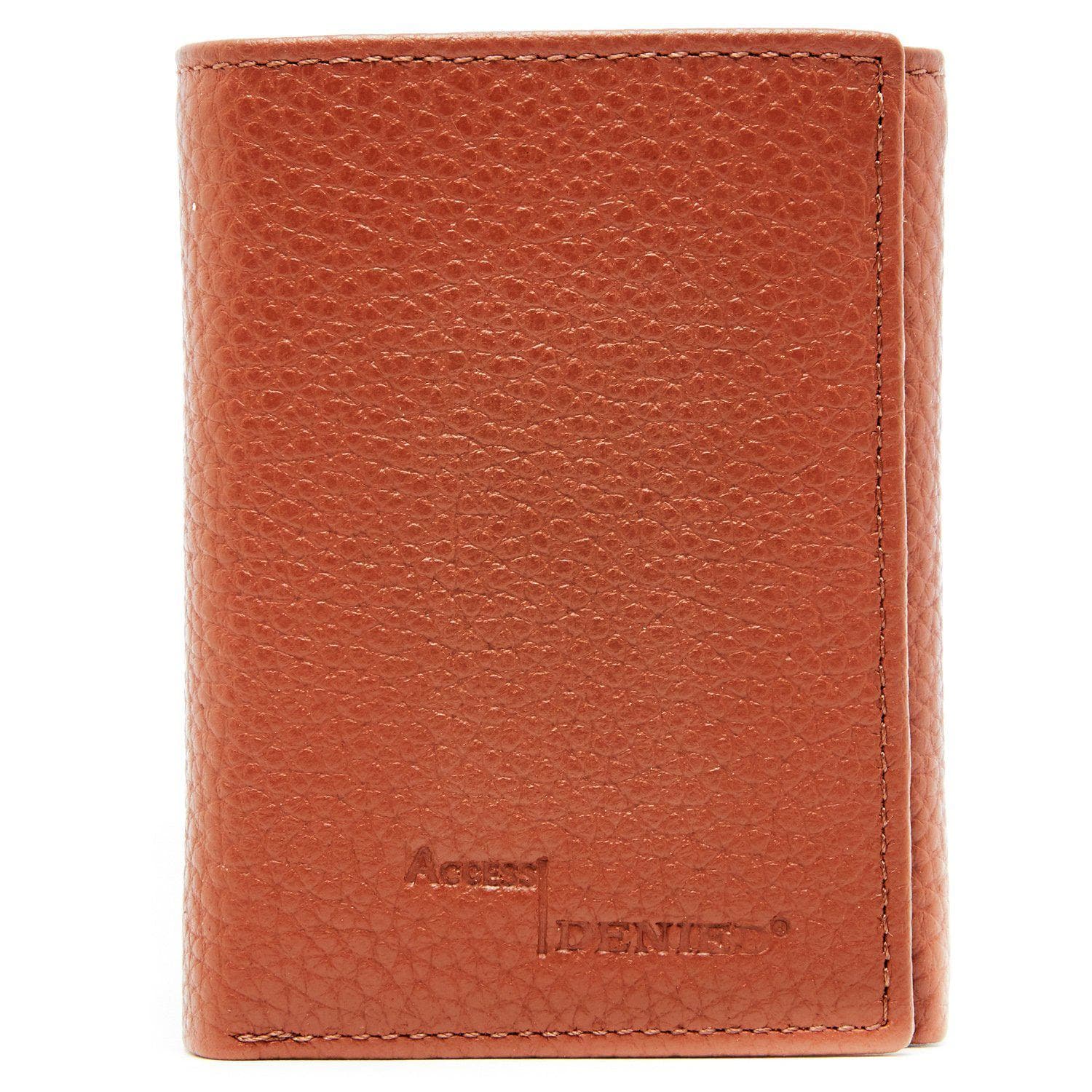 Trifold Wallet with Flip-Up ID