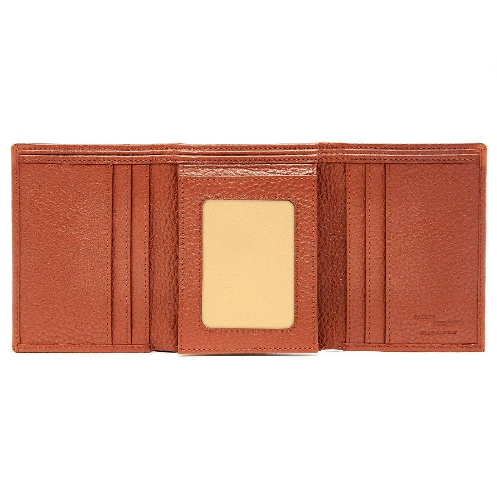 Trifold Wallet with Flip-Up ID