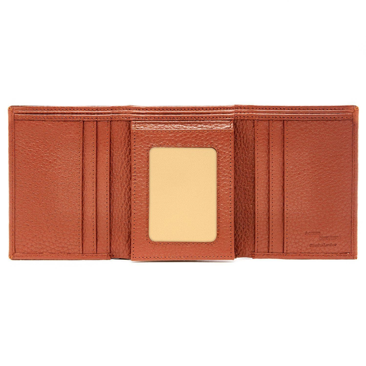 Trifold Wallet with Flip-Up ID