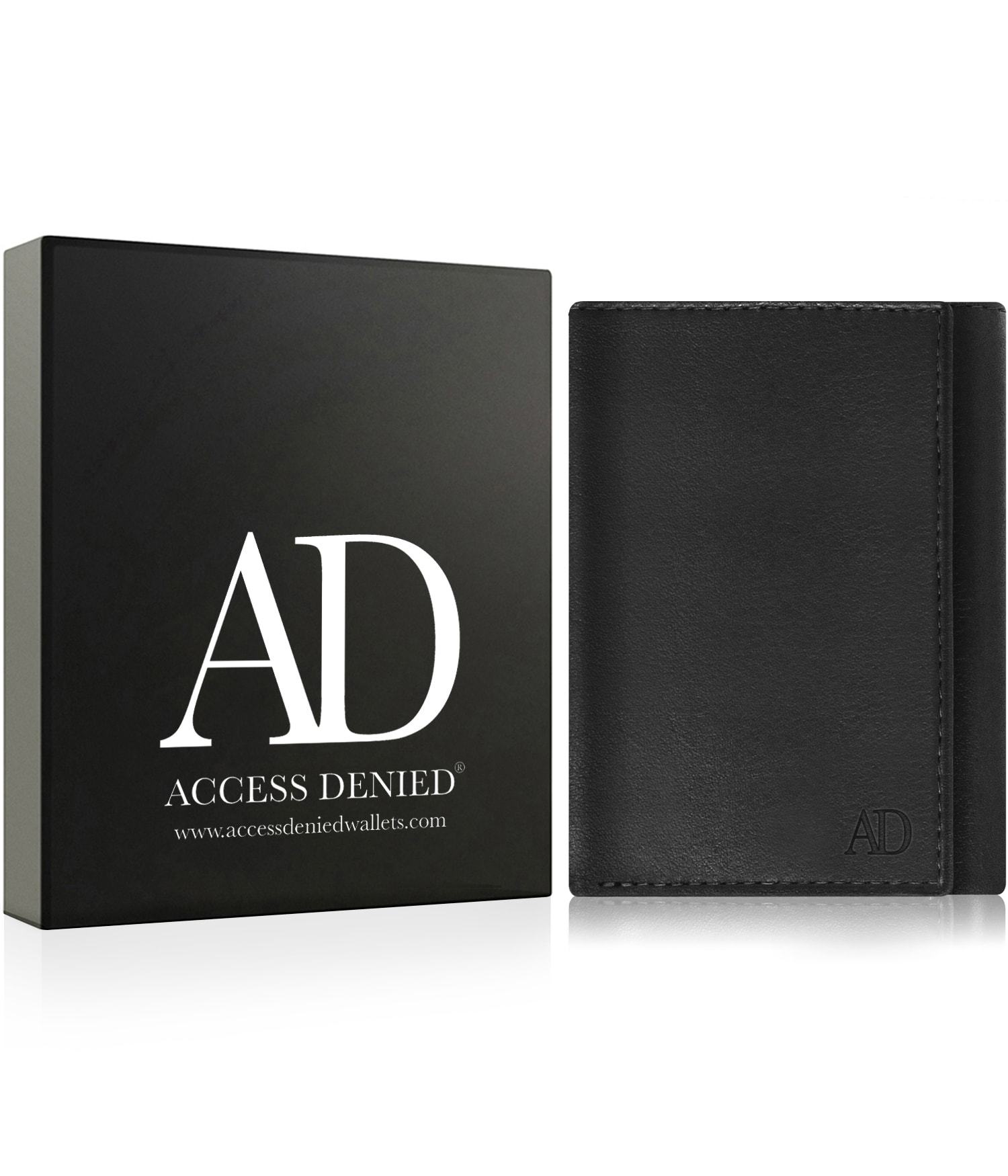 Trifold Wallet with Flip-Up ID