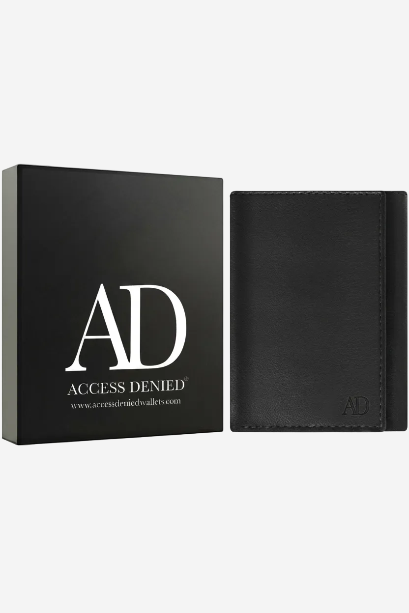 Trifold Wallet with Flip-Up ID