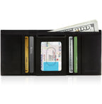 Trifold Wallet with Flip-Up ID