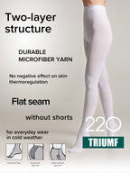 Conte Triumf Tights 220 Den | Warm Opaque Microfiber
