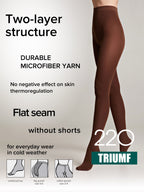 Conte Triumf Tights 220 Den | Warm Opaque Microfiber