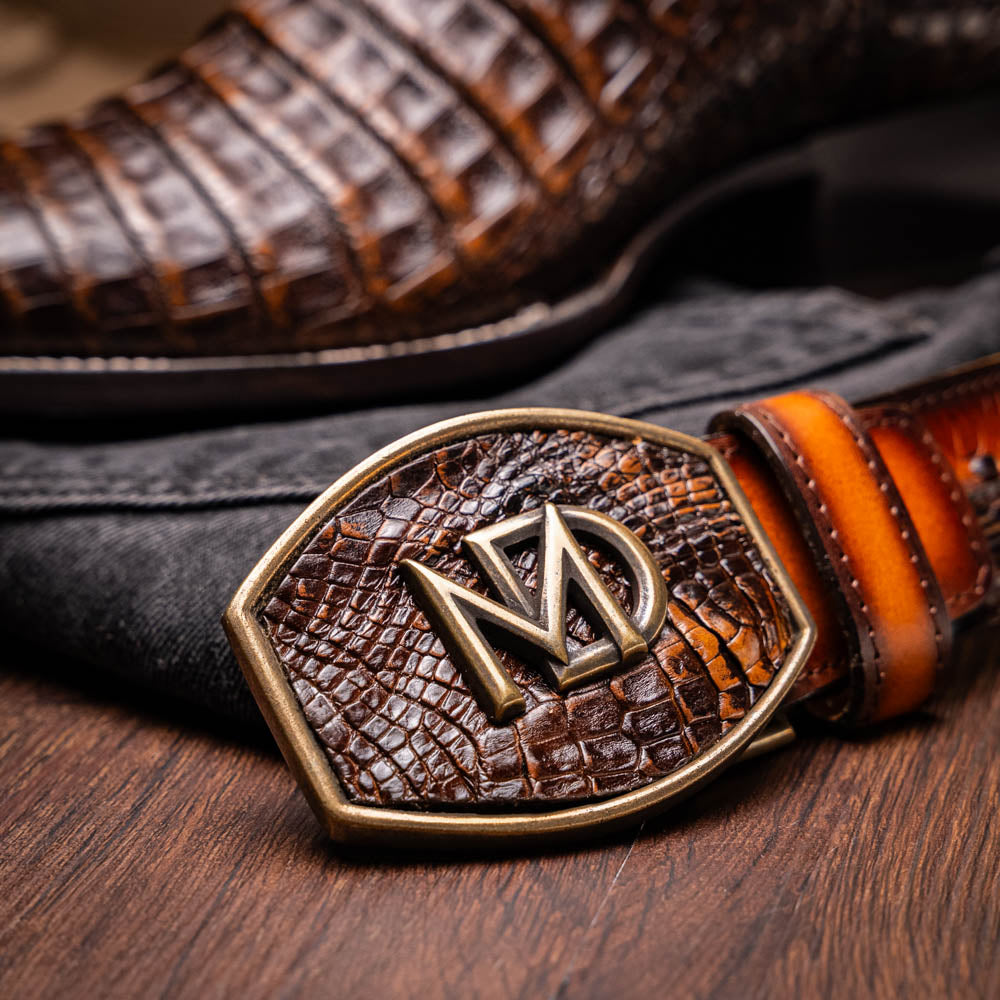 Tucson Cowboy Boot | Aged Brown