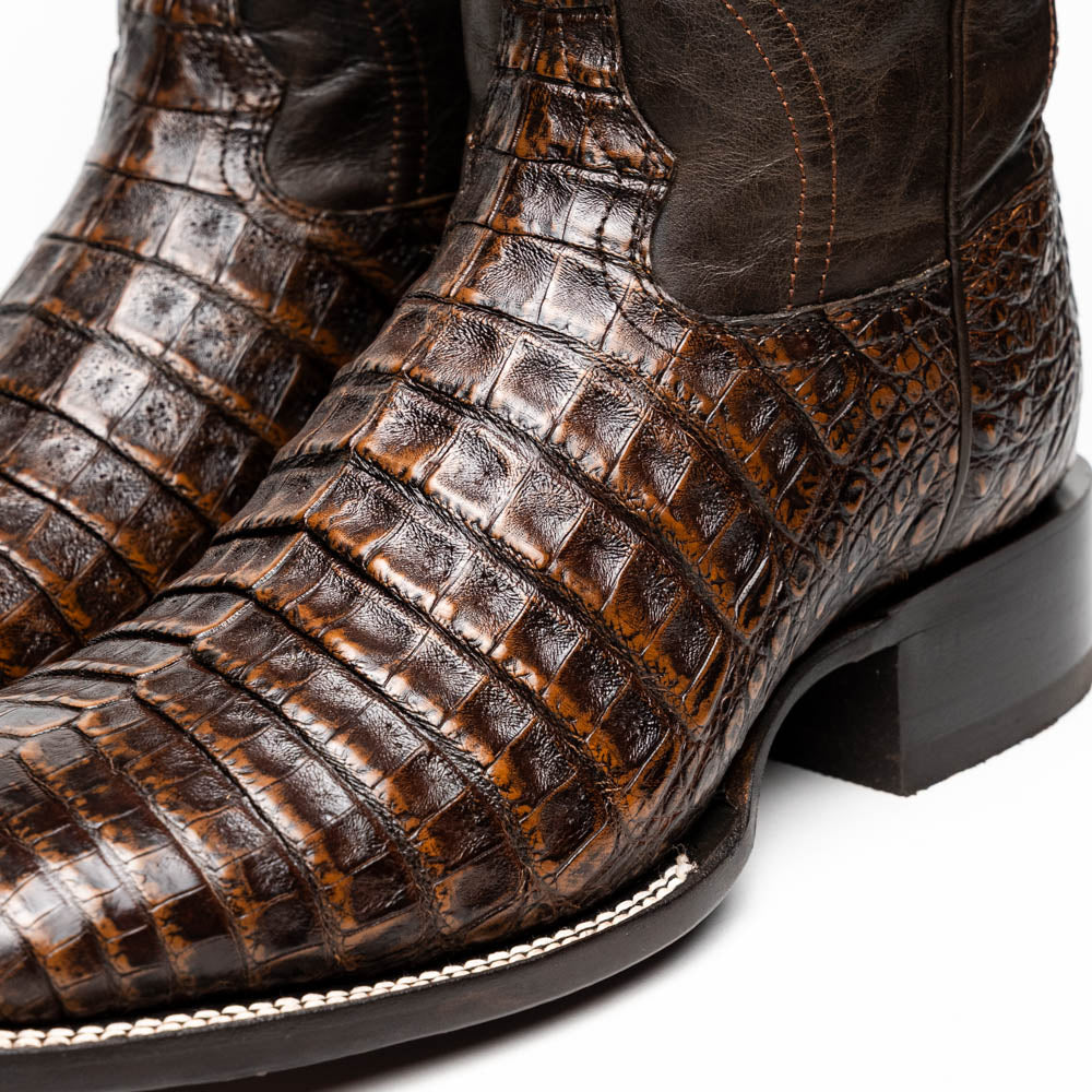Tucson Cowboy Boot | Aged Brown