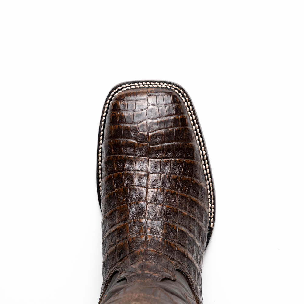 Tucson Cowboy Boot | Aged Brown