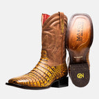 Tucson Cowboy Boot | Mustard Brown