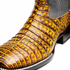 Tucson Cowboy Boot | Mustard Brown