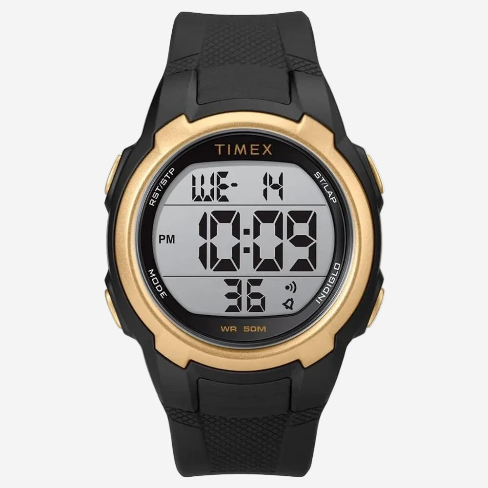 Timex T-Sport Watch | Women | Black Resin + Black Dial
