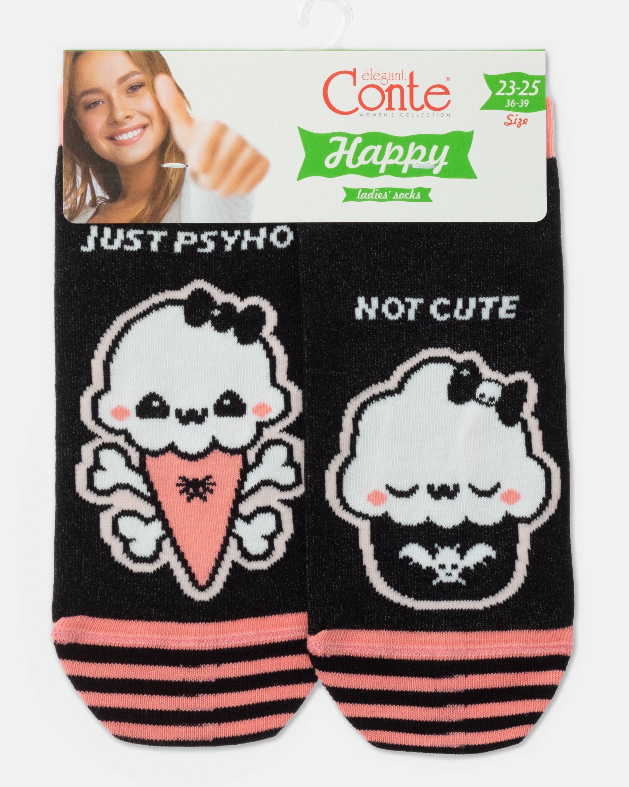 Conte Happy Cotton Ankle Socks | 358 Cute