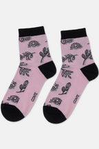 Conte Cotton Socks Classic 435 Flowers with Shadow