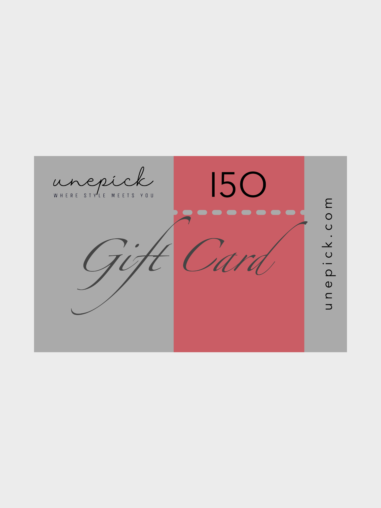 Une Pick Gift Card