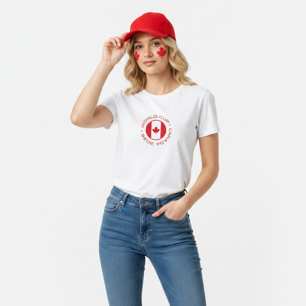 World Cup 2026 Performance Fitted Tee | Canada