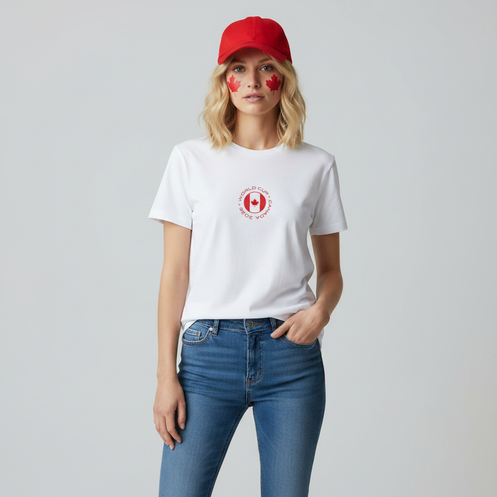 World Cup 2026 Performance Fitted Tee | Canada