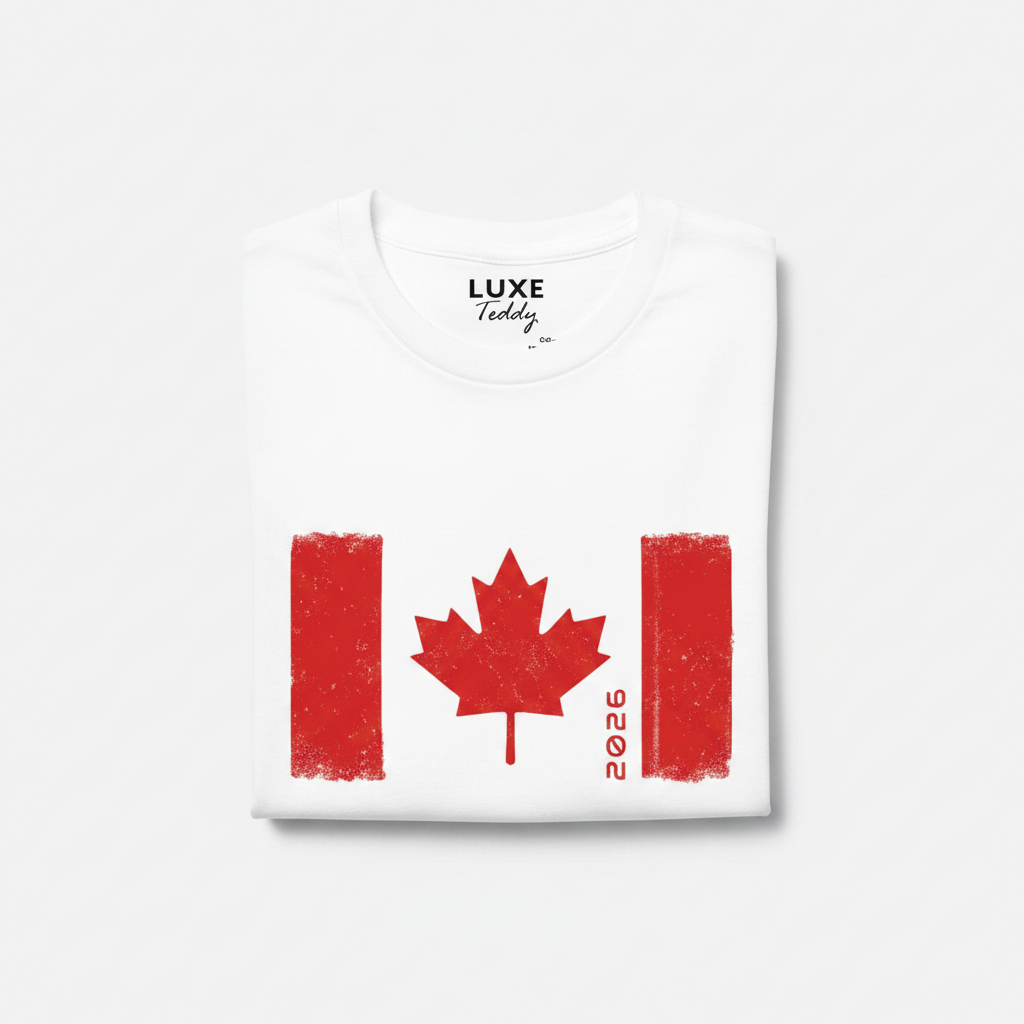 Canada '26 Lightweight Performance Tee White
