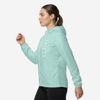 Workout Active Zip-Up Lightweight Hooded Jacket | Light Turquoise