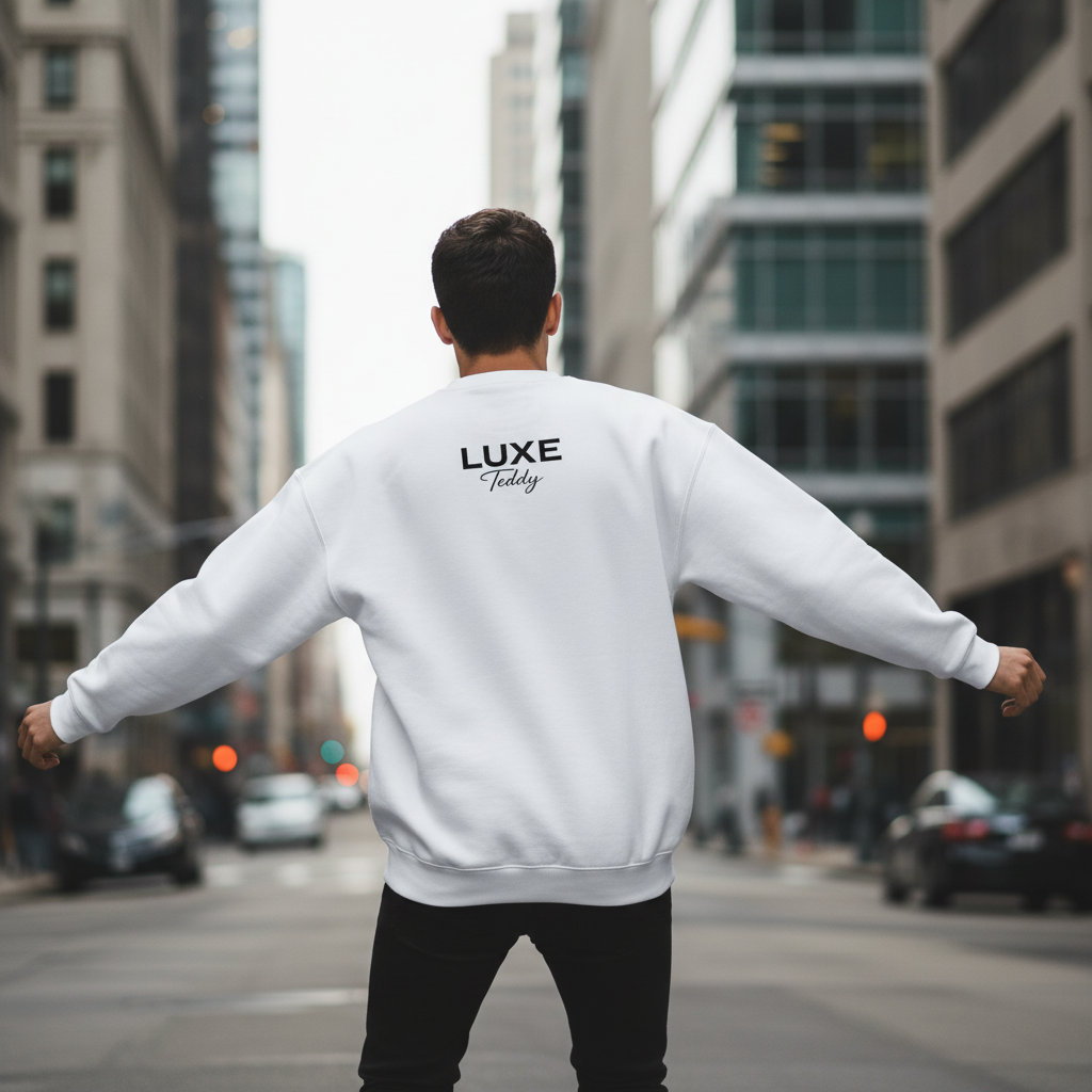 Luxe Teddy ‘Canada’ Oversized Sweatshirt