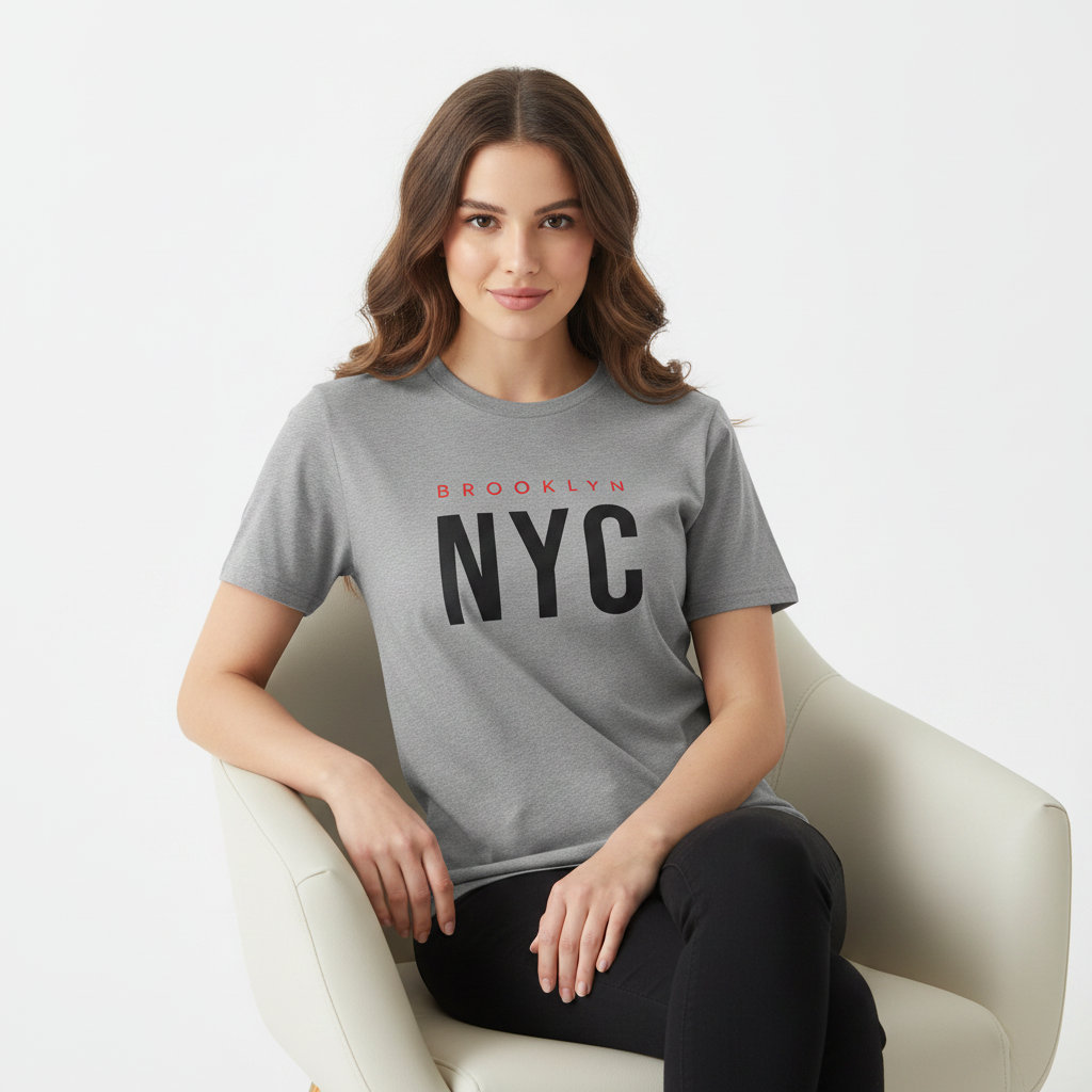 Brooklyn NYC Organic Cotton Tee
