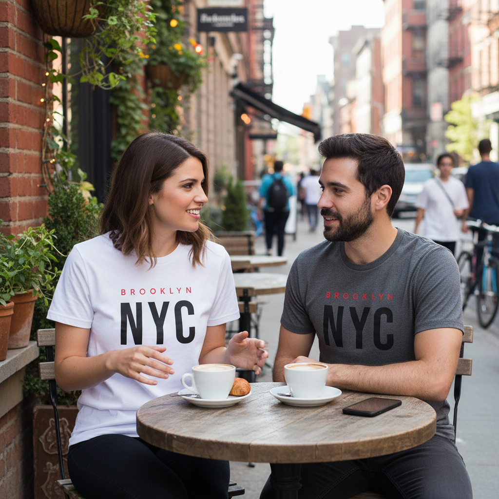 Brooklyn NYC Organic Cotton Tee