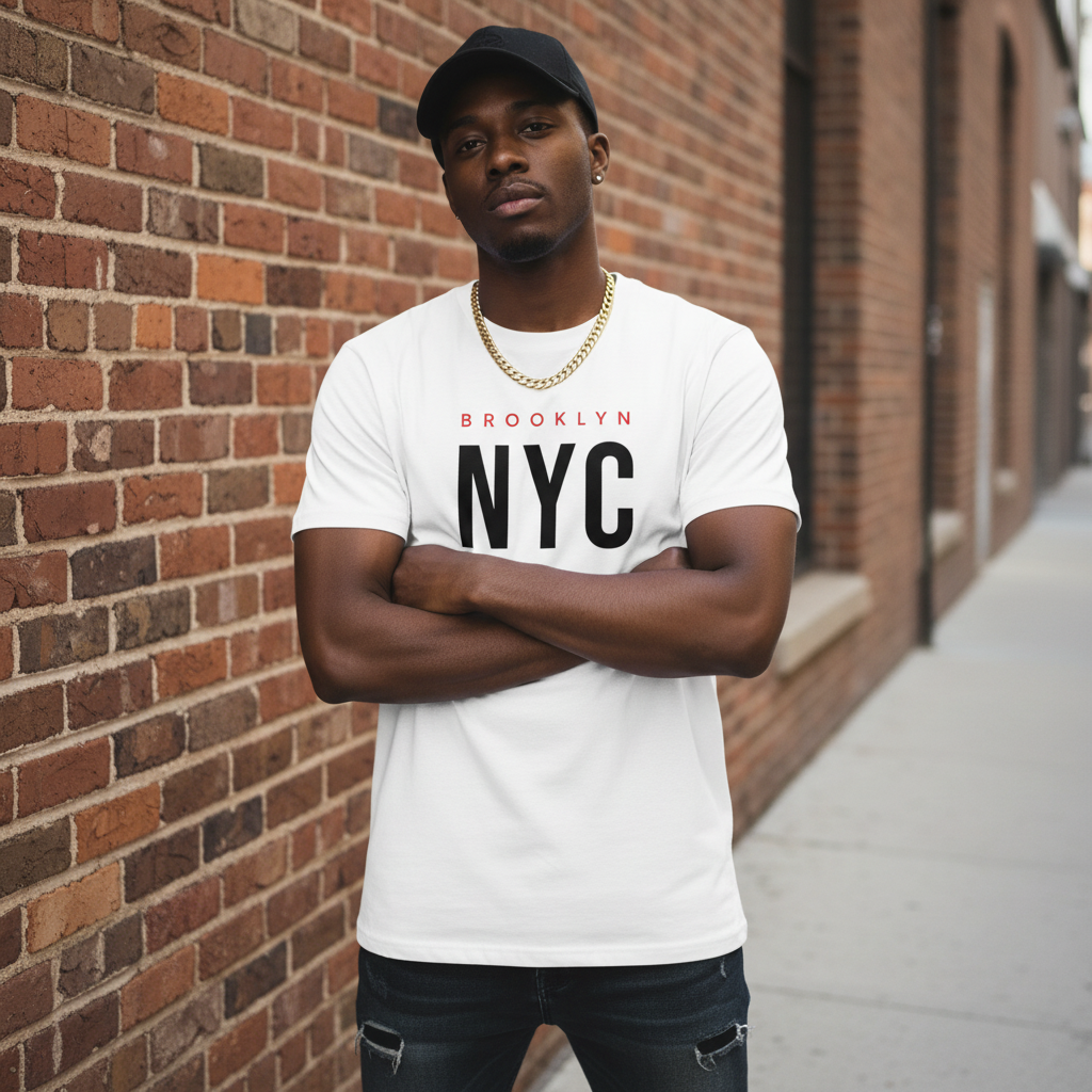 Brooklyn NYC Organic Cotton Tee