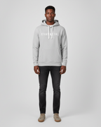 Essential by Luxe Teddy Organic Hoodie with Side Pockets in Grey | UDH501W