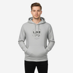 Luxe Teddy Design Organic Hoodie with Side Pockets