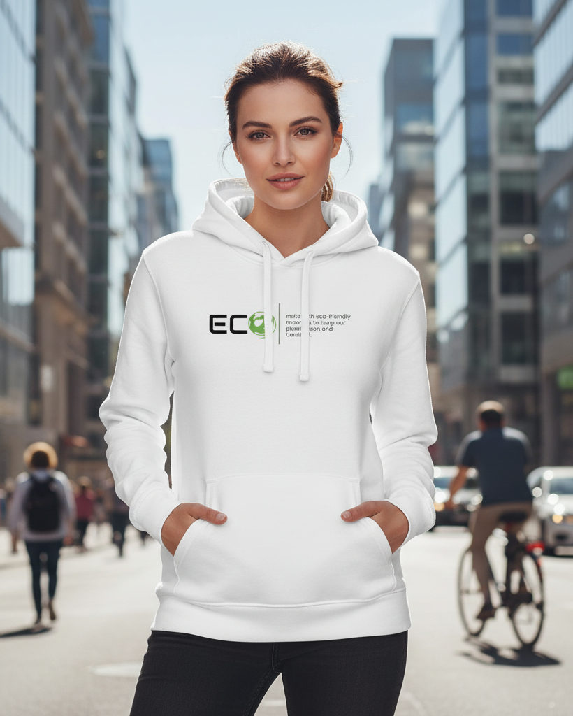 Organic Hoodie with Side Pockets | LH503