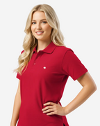 Classic Pique Polo Shirt with 'Canada' I(con | LT686D