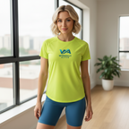 Workout Active Performance T-Shirt | Neon Yellow