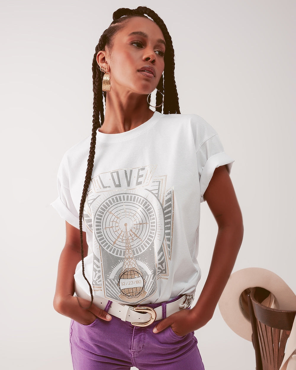 Vintage Logo T-Shirt in White
