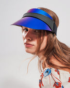 Visor Cap in Blue