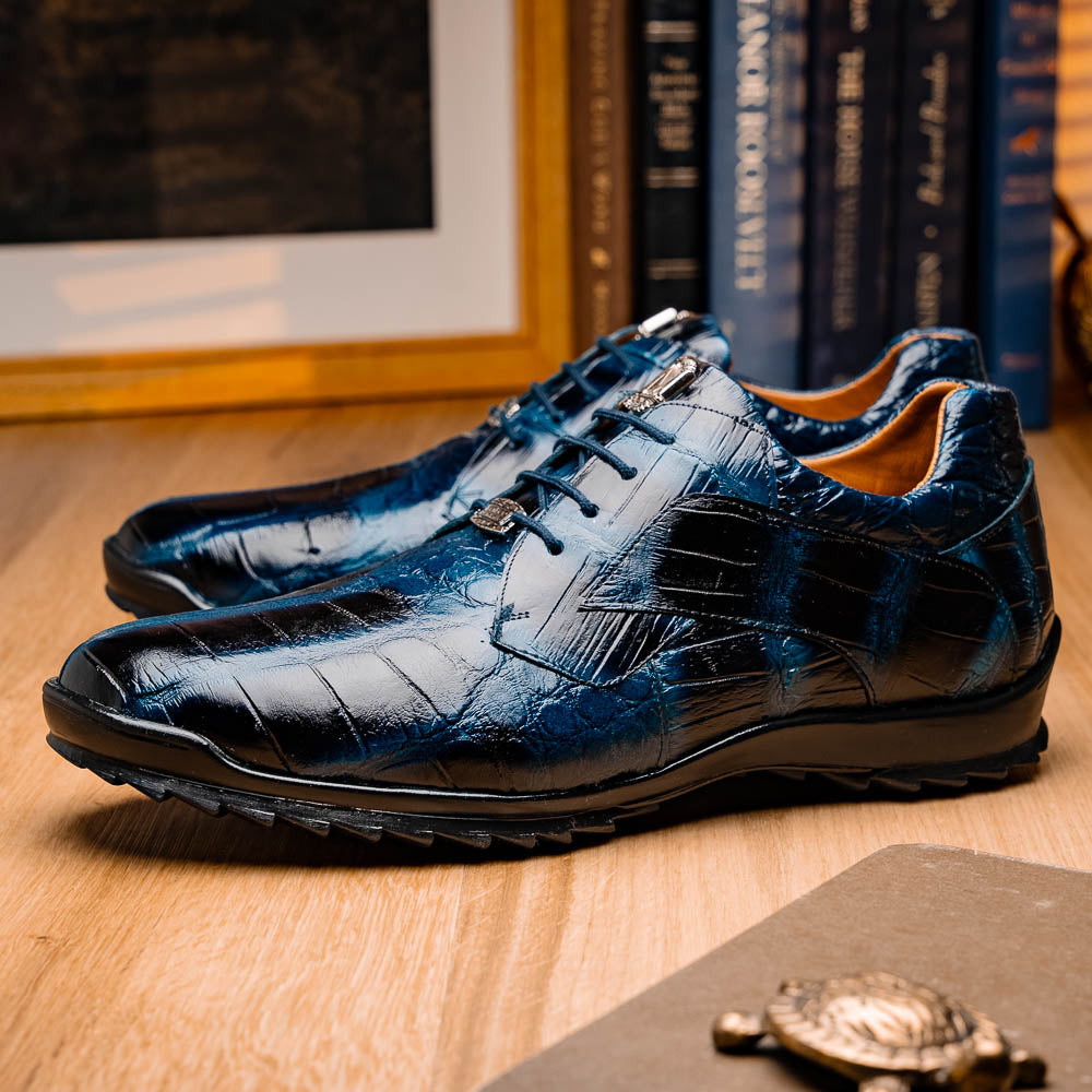 Vulcan Rustic Navy Sneaker