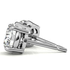3.00 CTW Lab Diamond Stud Earrings | 14K Gold | G-VS Round Cut | AGI Certified