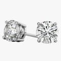 0.50 CTW Lab Diamond (G-VS) Stud Earrings in 14K Gold