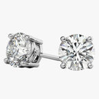 0.50 CTW Lab Diamond (G-VS) Stud Earrings in 14K Gold