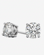 0.50 CTW Lab Diamond (G-VS) Stud Earrings in 14K Gold