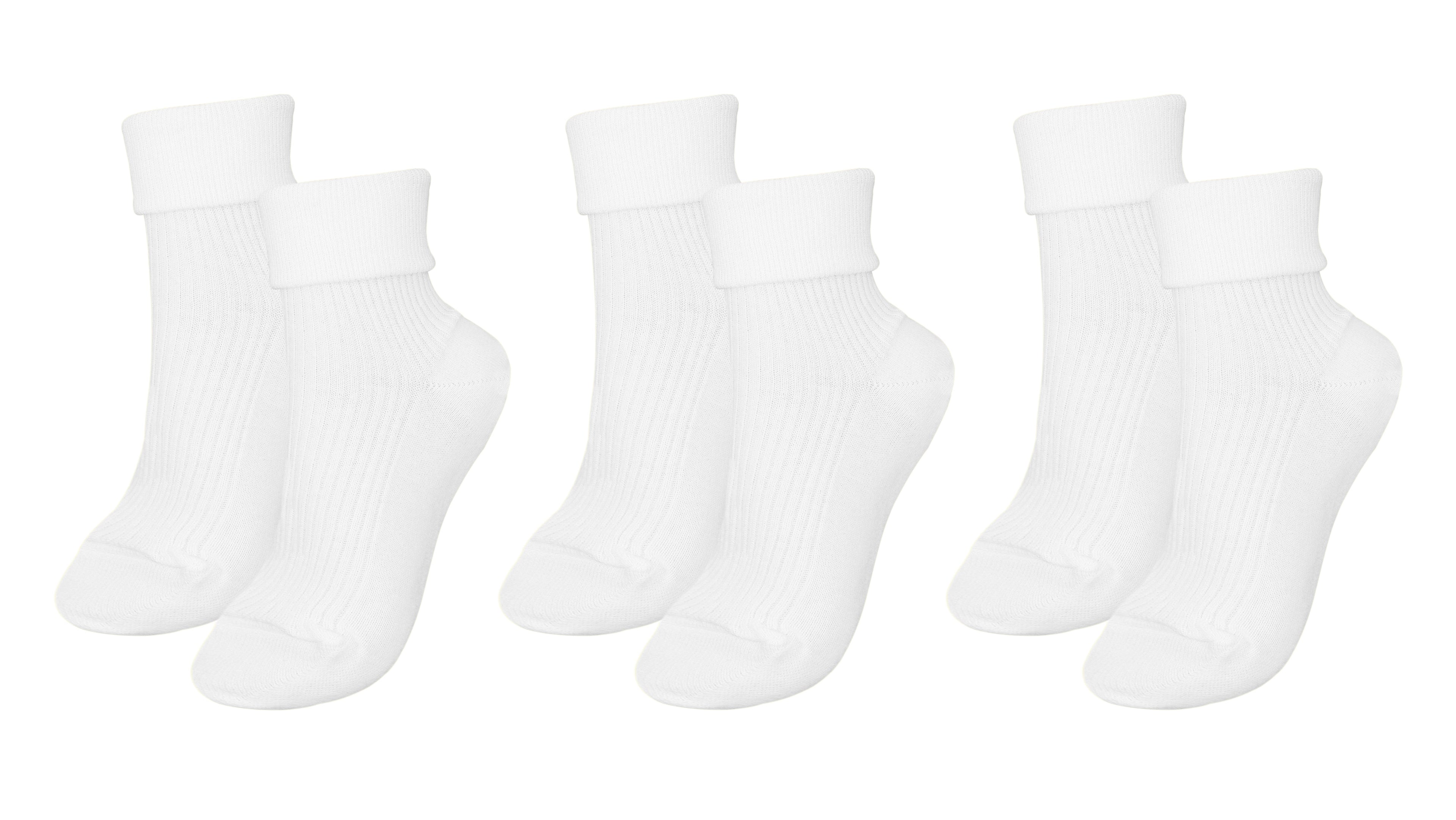 Tittimitti® 100% Organic Combed Cotton Luxury Women's Socks | 3-Pack