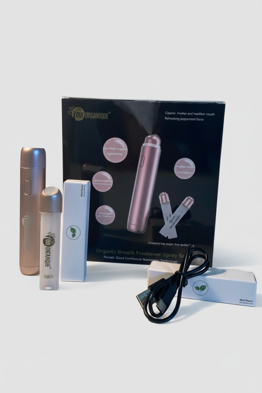 Organic Breath Freshener Spray Set