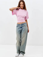 Willie Summer Batwing Sleeve T-Shirt